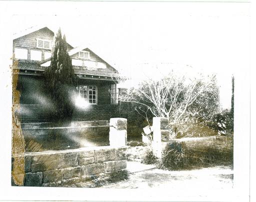 The house in Wollstonecraft, on Sydney's North Shore, which Linda shared with her boyfriend and other flatmates.